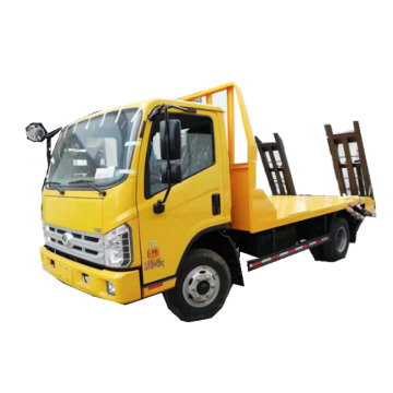 Foton 129hp Tow Wrecker Truck 4x2 รถบรรทุกติดตั้งรถกู้คืนรถ Euro V หนึ่งพ่วงหนึ่ง/สอง Road Rescue Wrecker Towing Towing Truck