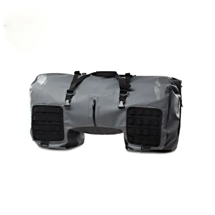 Waterproof Nature Design Motorcycle Saddle Bags 500D PVC Luggage
