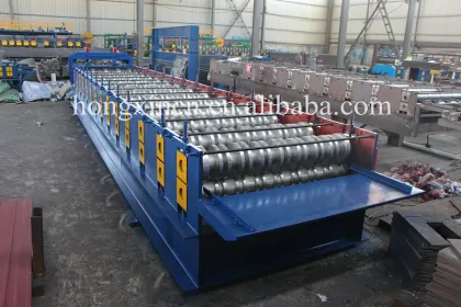 1220 Container board Roll Former Machine Botou Hongxin Roll Forming Machinery