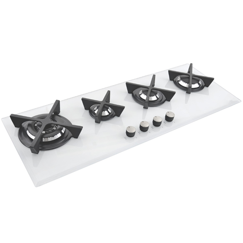 Tempered Glass Hob with 4 Burners