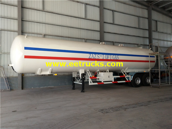 2 axles LPG Tank Semi-trailers