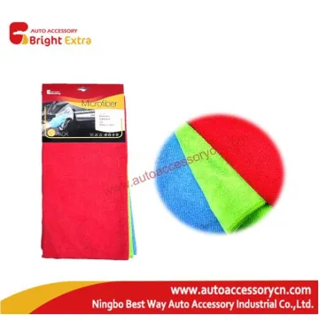 Custom Colors 3 pieces Vehicle Microfiber Towels