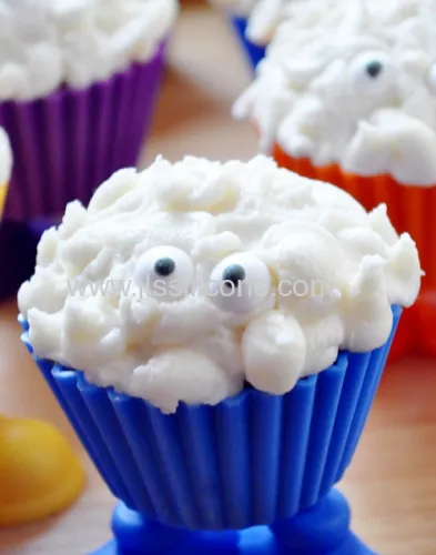 Silly Feet Silicon Baking Cupcakes Bakeware 