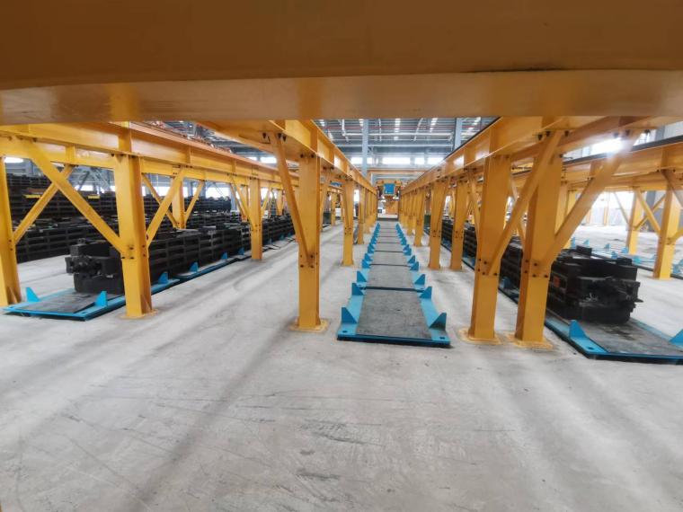 Versatile Flatcar for Industrial Transport