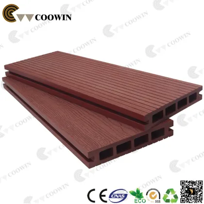 Wood plastic composite decking