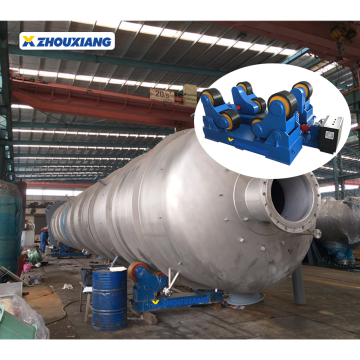 Kolay çalışma ayarlanabilir kaynak borusu rotator 500 ton