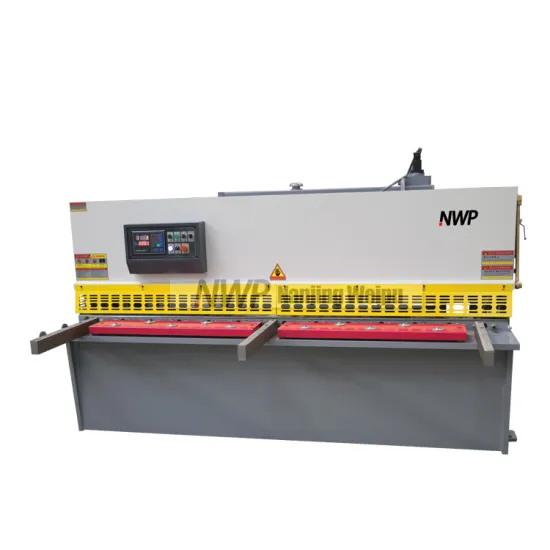 High-Quality 6mm Sheet Metal NC Hydraulic Swing Beam Shearing Machine Equipped with E21S System