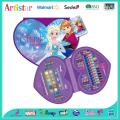 DISNEY FROZEN Heart-shaped 59 pieces art set