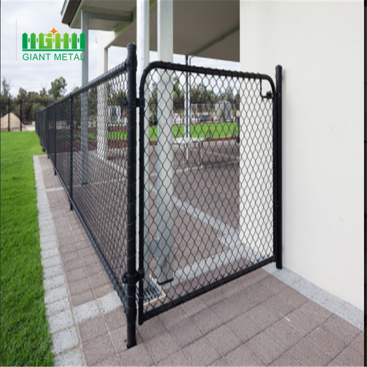 Galvanized pvc coated vinyl coated chain link fence