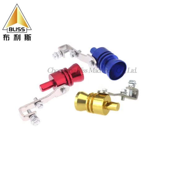 Aluminum Alloy Racing Parts - Turbo Whistle Exhaust Pipe Sounder (S/M/L/XL), 11.6cm/4.57 inch