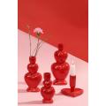 Red Love Ceramics Vase