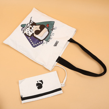 Advertising canvas bag gift canvas tote bag with customized printing