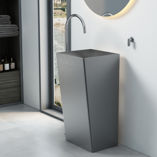 Chidimbu chimwe chechecheche basin freestanding bath yekushambidza bandl