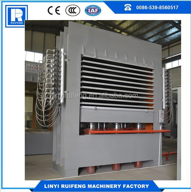 1200T 5-Layer Door Skin Hot Press Machine for Woodworking