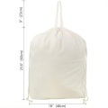 Organic Cotton Small Drawstring Bag With Logo Printed