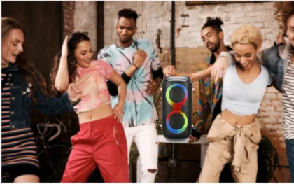 LG-608B TWS Outdoor Portable PartyBox 110 Karaoke Speaker