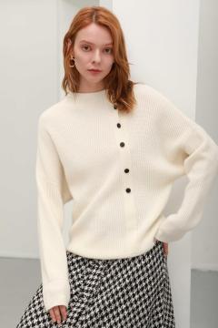 Women's pure cashmere pullover sweater