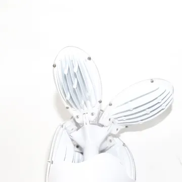 new four panel led garage lights e40 high power 30w fan street light corn lamp