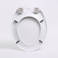 Siphonic flush ceramic squatting and sitting toilet cover