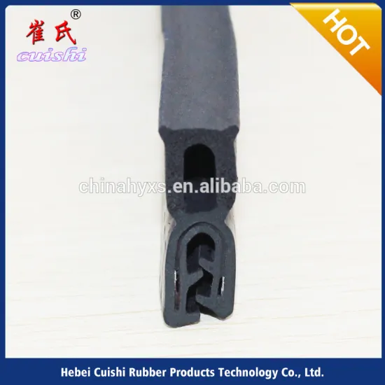 epdm sharp edge protective auto sealing strip