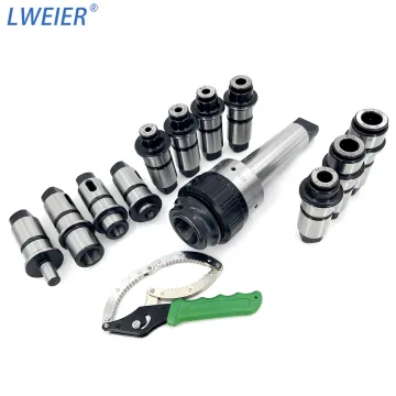 Tapping Collet Chuck Set 11Pcs for CNC Milling MT