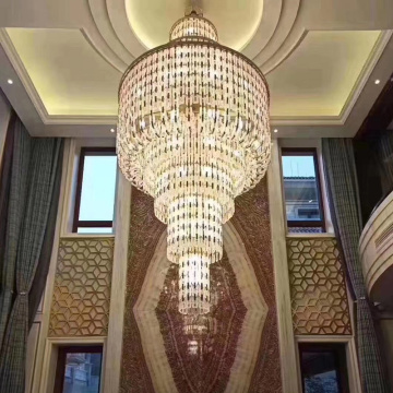 Luxury Indoor Modern Design Crystal Chandeliers for Living Room Pendant Lighting