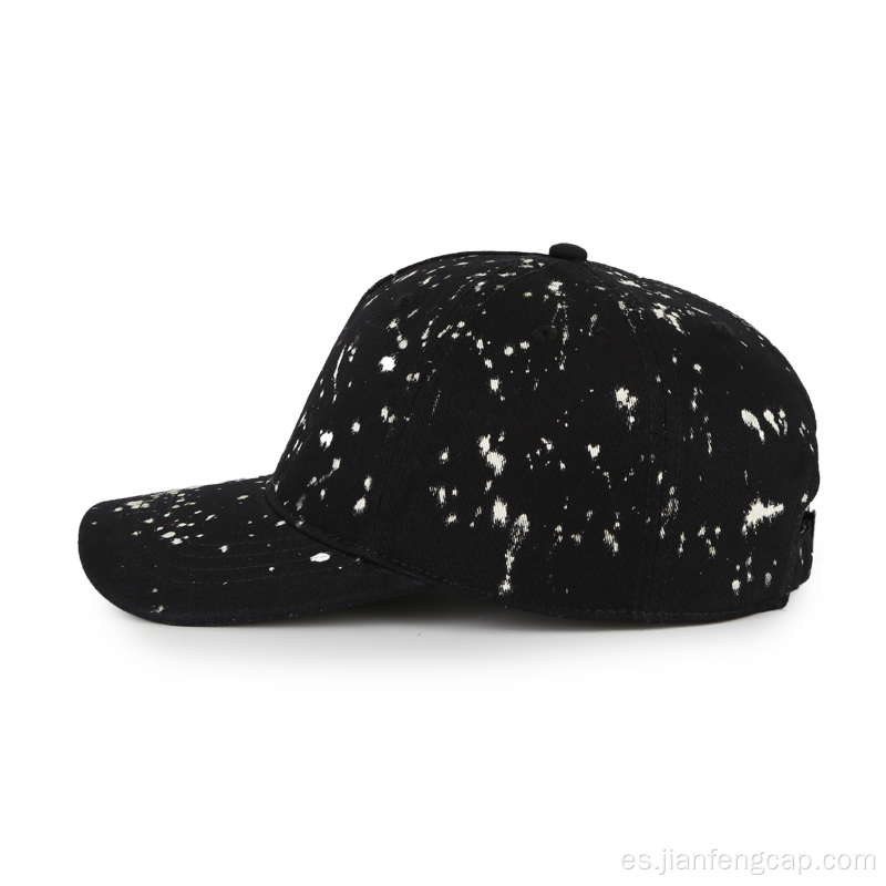 Freedom gorra de béisbol de moda con estampado de salpicaduras