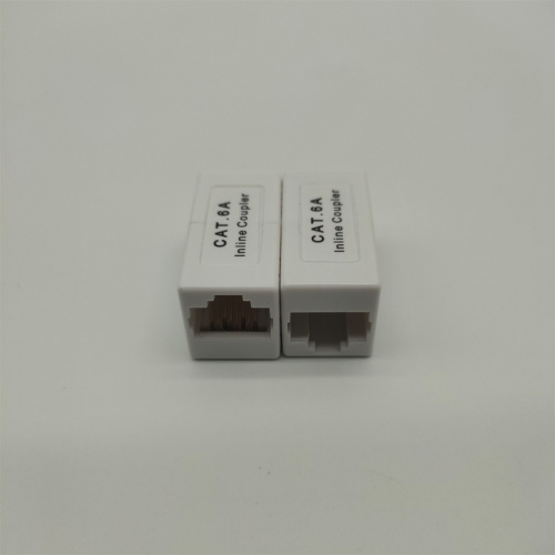 unshielded CAT6A Inline coupler jack female to female