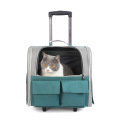 Oxford Fabric Pet Travel Trolley Case Backpack