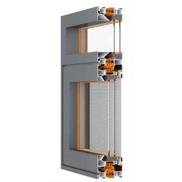 الكسر الحراري Bouble Bouble Inner Windows Aluminium