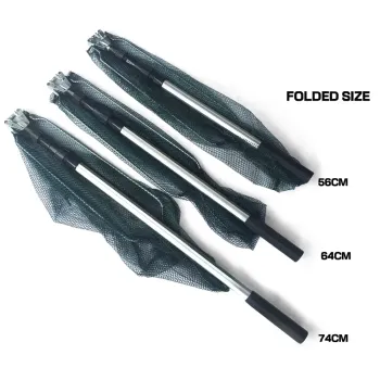Telescopic Aluminium Alloy Landing Net with Nylon Fishing Net (1.5m-2.1m)