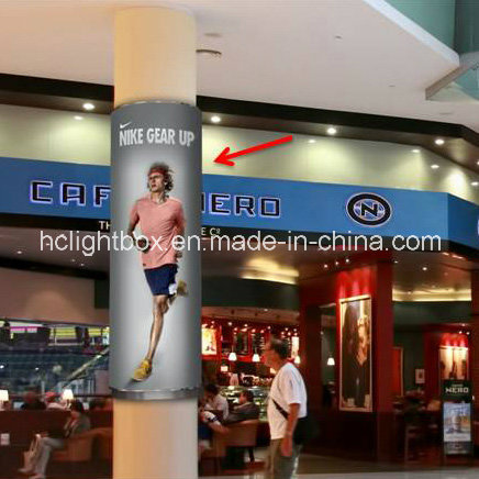 Aluminum Profile Round Column Light Box