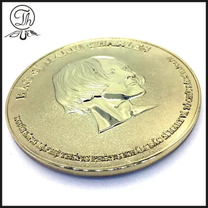 Souvenir gold collect coin