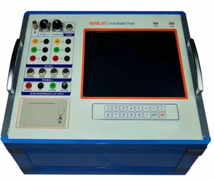 High Precision Electric Circuit Breaker Testing Equipment