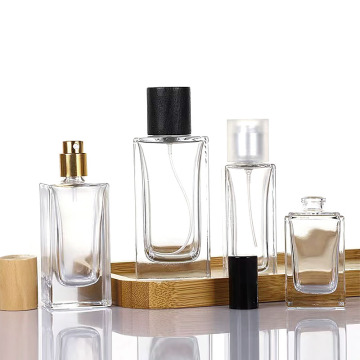 Wholesale New Design Glass Bottles: 30ml, 50ml, 100ml Square Empty Body Spray Perfume Bottles
