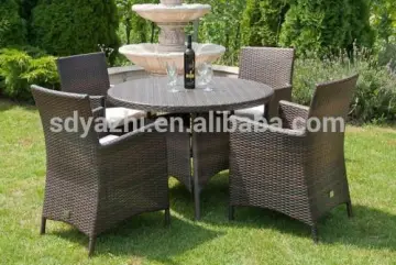 Dining table and chair