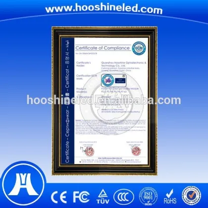 factory price indoor single color modules display led