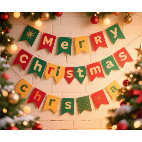 Christmas flag for garden