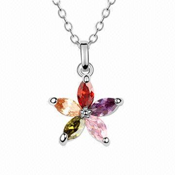 Handmade Necklace, Available in Various Colors, Nickel- and Lead-free