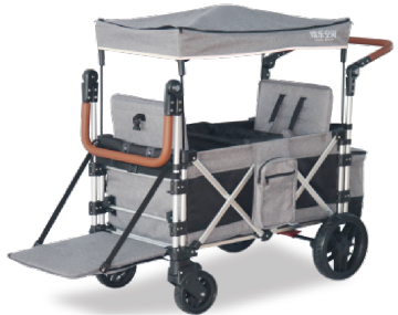 Foldable Stroller Wagon for Hiking & Travel