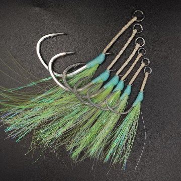 Xuhang S013 Χάλυβα Core Double BKK Assist Hooks για Long Jigs
