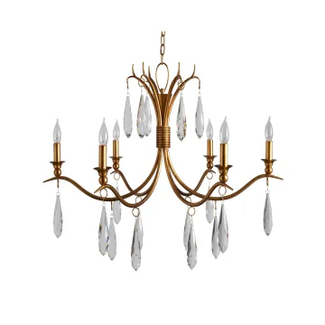 French Crystal Chandelier for Villa Living Room and Bedroom