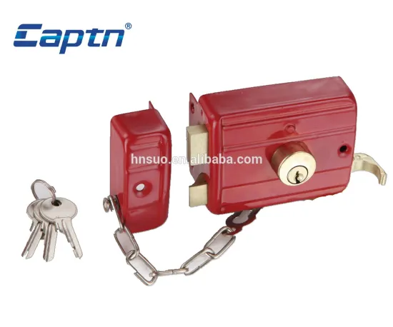 Captn C-559 double bolt brass key steel truck wheel rim lock
