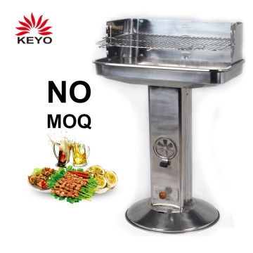 Highest Level Easily Cleaned Bbq Charcoal Portugal Barbecue Stainless Steel Designs Pedestal Grill