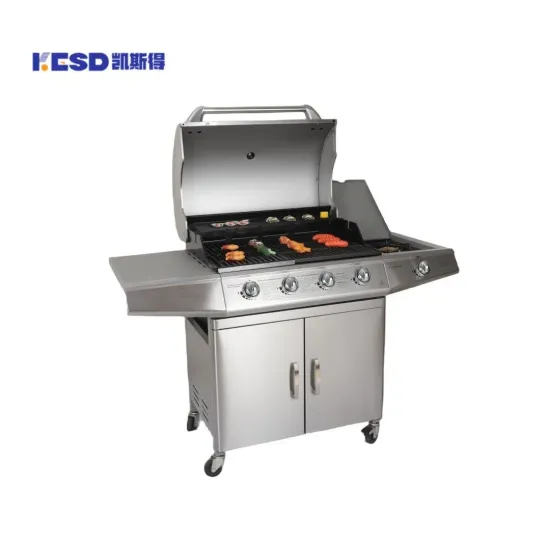 Commercial Kitchen Equipment Portable BBQ Charcoal Gas Grill Household Energy Saving Gas Grill
