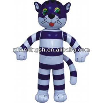 favourite black cat sheriff inflatable toys manufacture