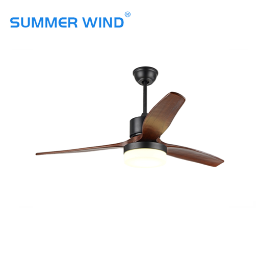 New arrival full copper motor wood fans ceiling