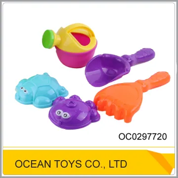 Kids beach play set plastic sand castle molds toy OC0297720
