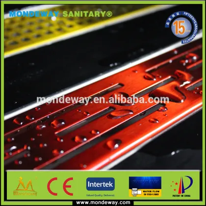 OEM AND ODM service square floor drain electrophoresis