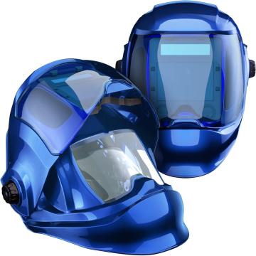 Automatic Photoelectric Solar Darkening Blue Welding Helmet
